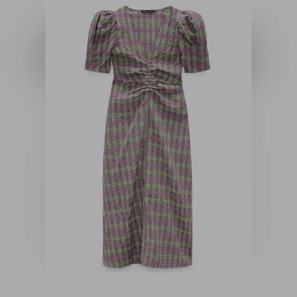 Zara plaid dress - Picture 7 of 14